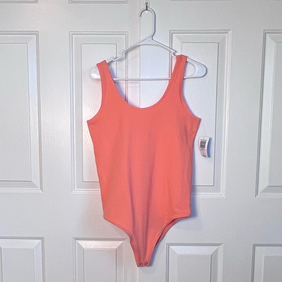 torrid Tops - NEW - Torrid Bodysuit, Orange, size 0